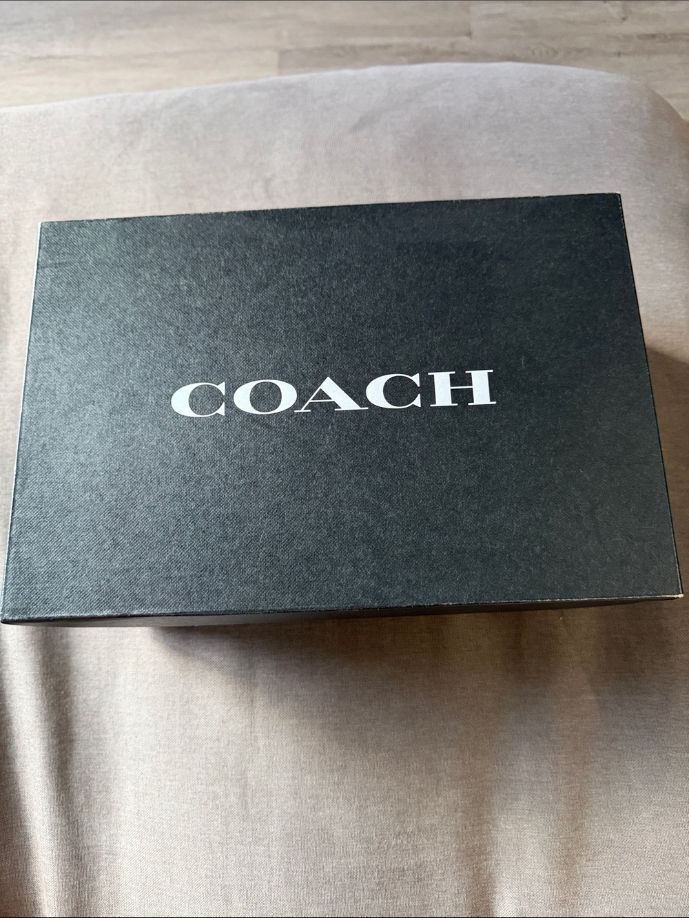 Coach Black Box with White Logo